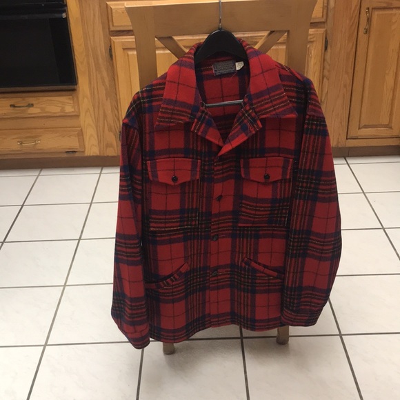 Pendleton vintage USA large jacket used conditions - Picture 4 of 11